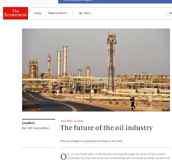 The OPEC oil deal The future of the oil industry